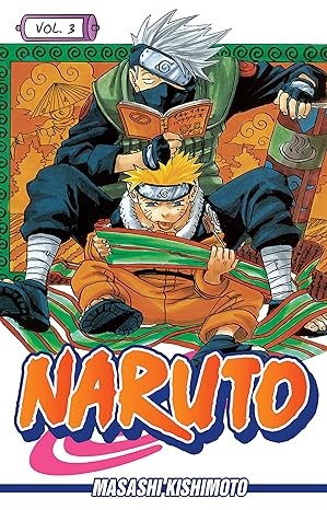 Naruto vol. 3 — capa da edição Panini